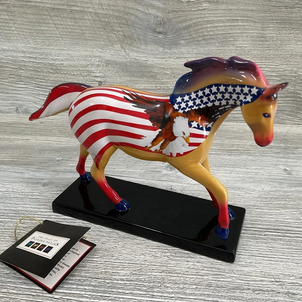 Painted Ponies Give Me Wings #1471 Artist Kathy Morrow E/1532 Retired 2003